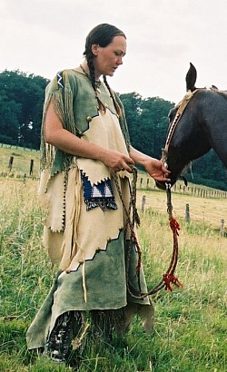 Frauenkleid - Südliche Plains  (Comanche)
